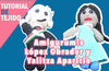 Tutorial de tejido amigurumi de López Obrador y Yalitza Aparicio hechos con estambre